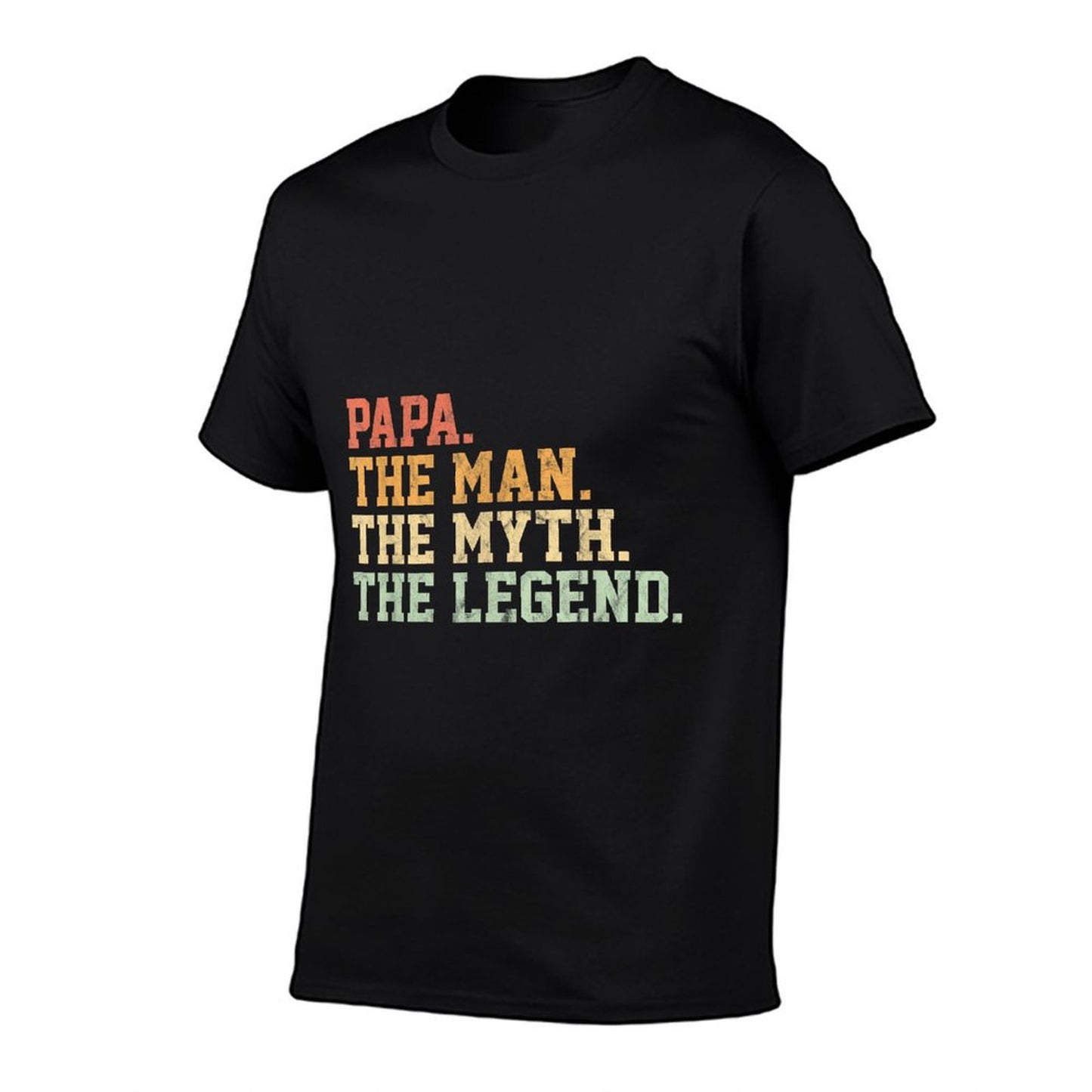 Papa Man Myth Legend Shirt For Mens Funny Father Gift T-Shirt