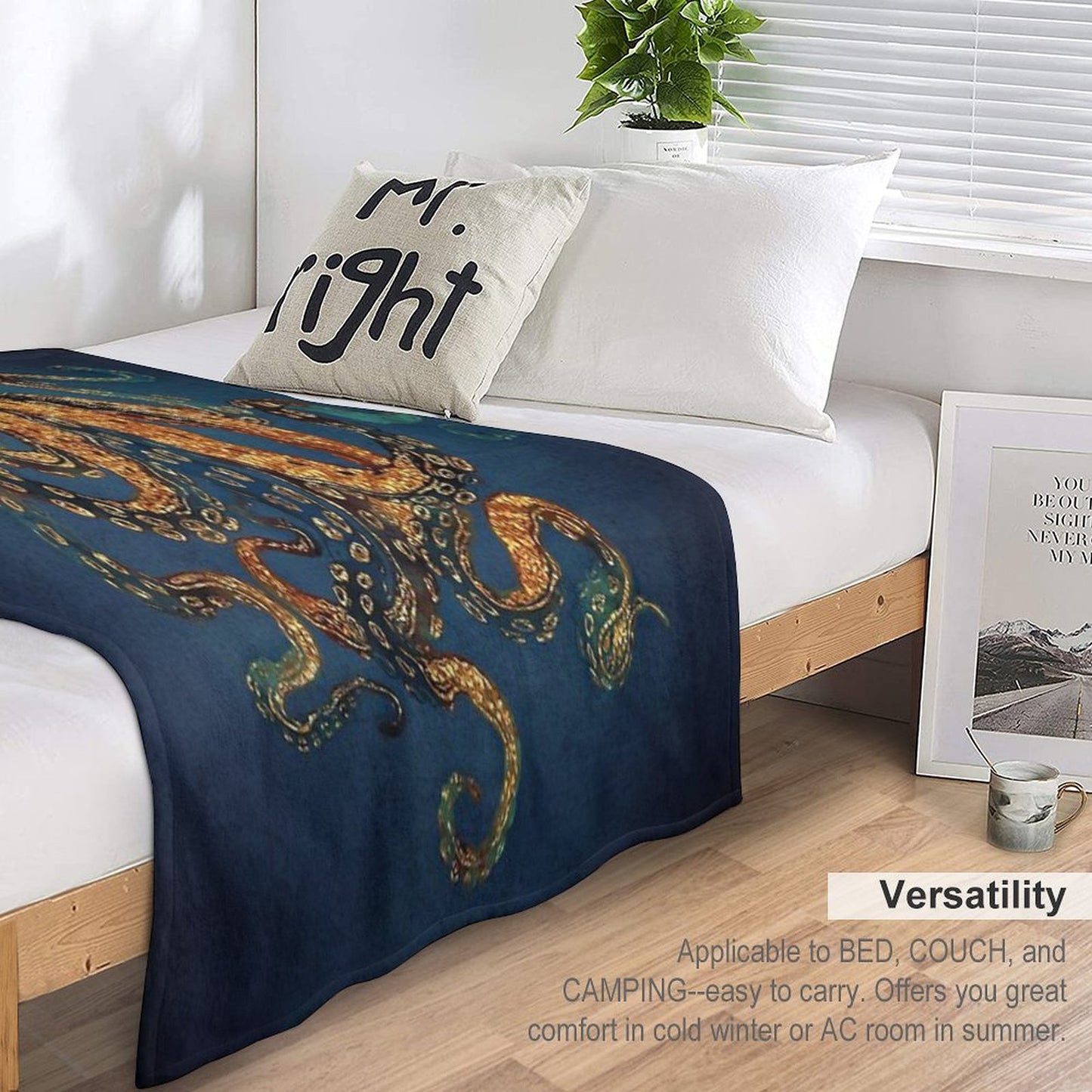Underwater Dream IV Throw Blanket