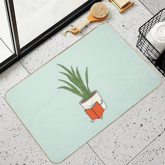 Indoor Plant Bath Mat