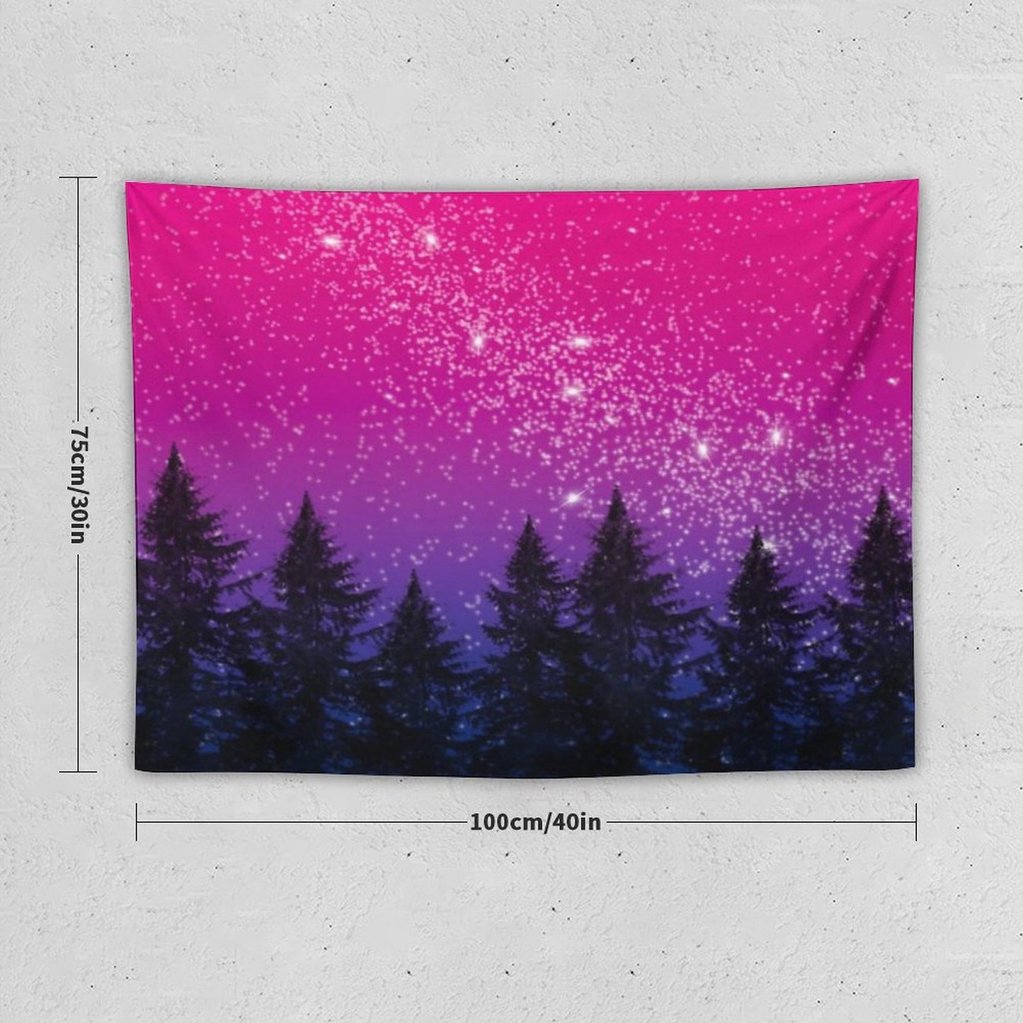 Subtle Bi Pride Flag Tapestry
