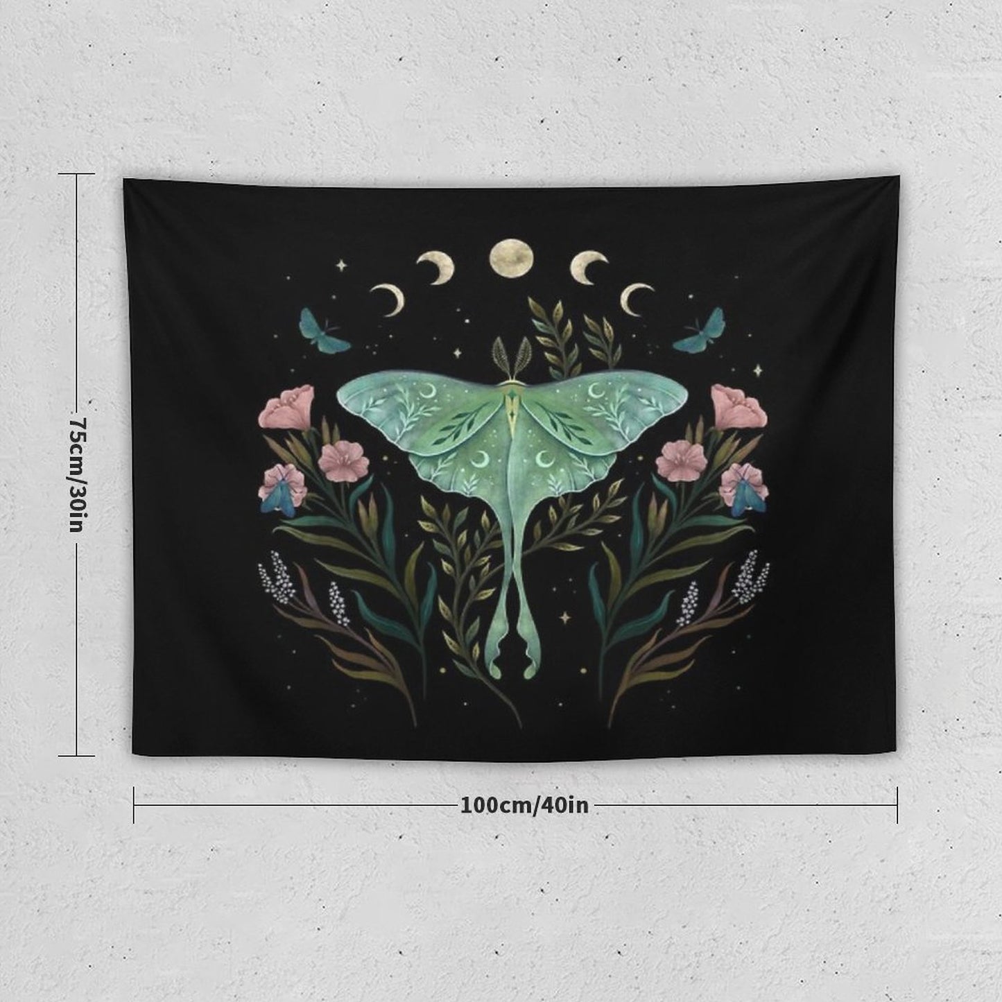 Luna And Forester Tapestry