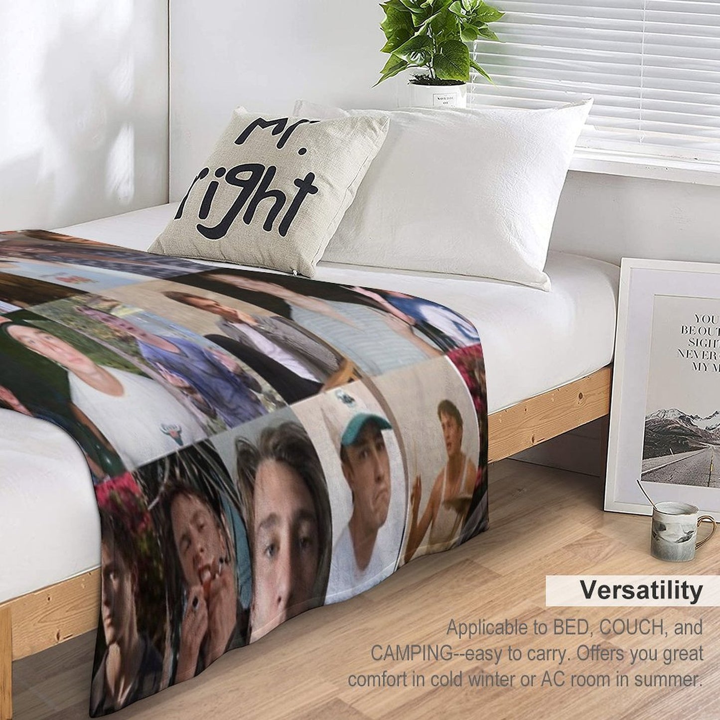 Drew Starkey Throw Blanket