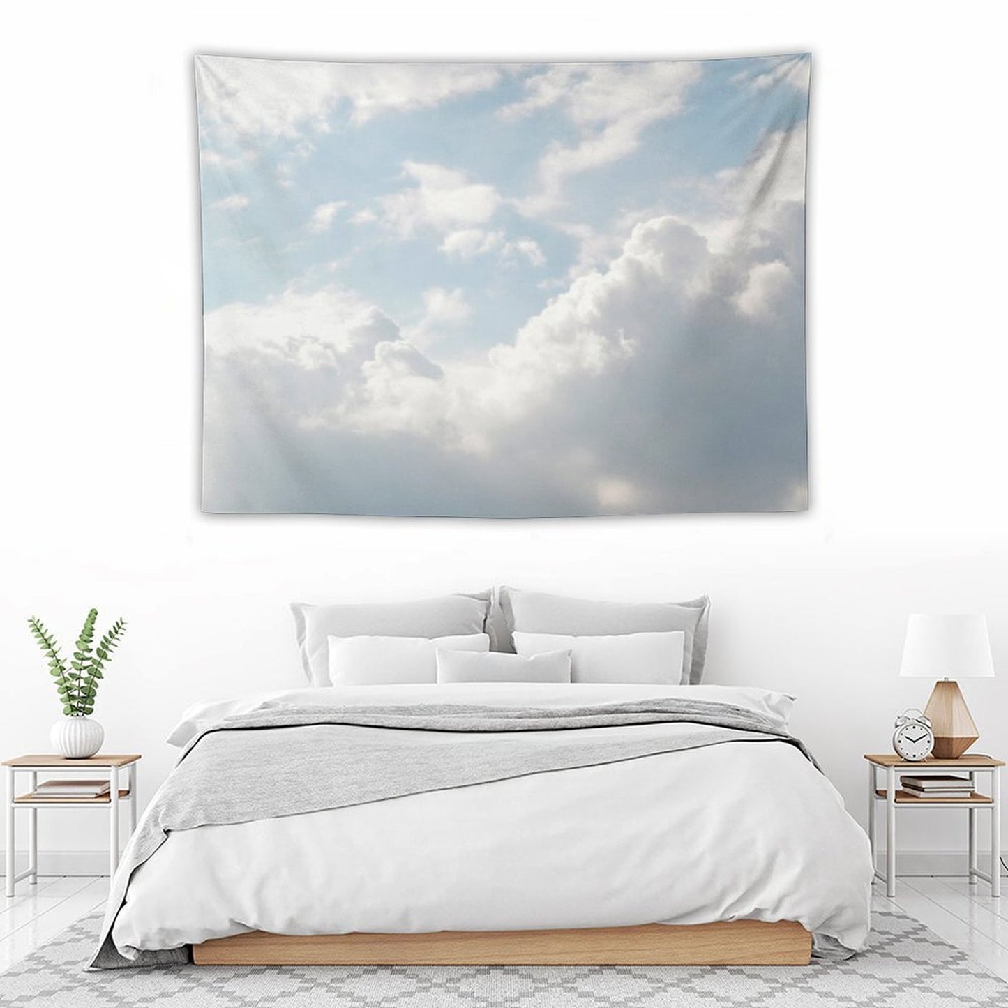 White Clouds Tapestry