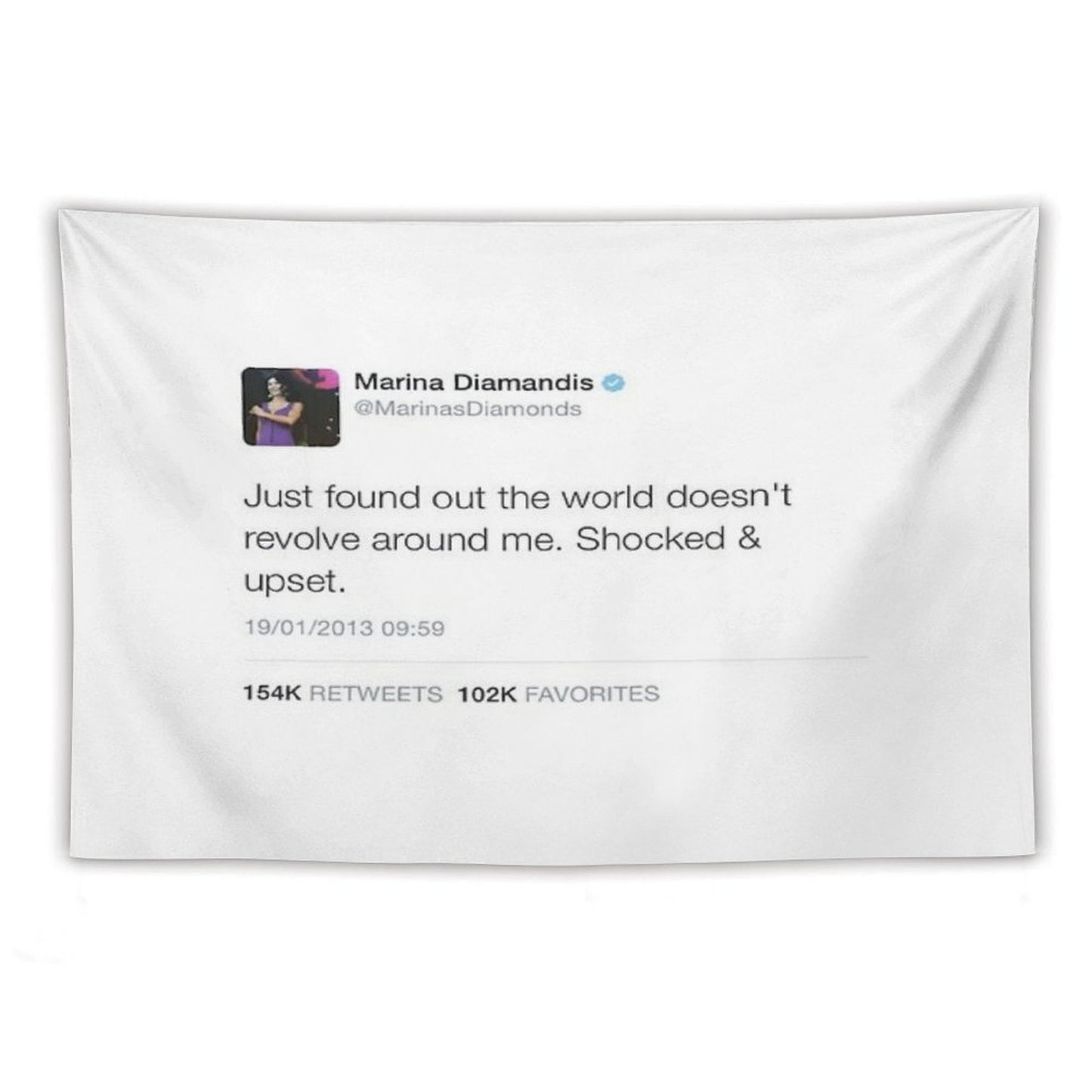 Marina And The Diamonds Tweet Tapestry Tapestry