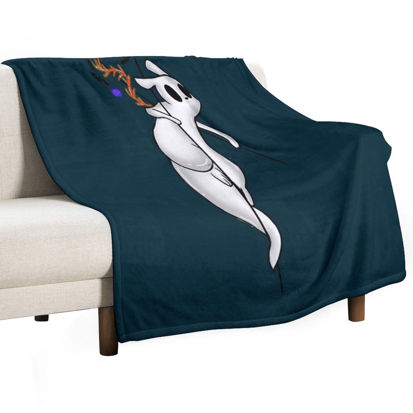 Slug Cat Rainworld Throw Blanket