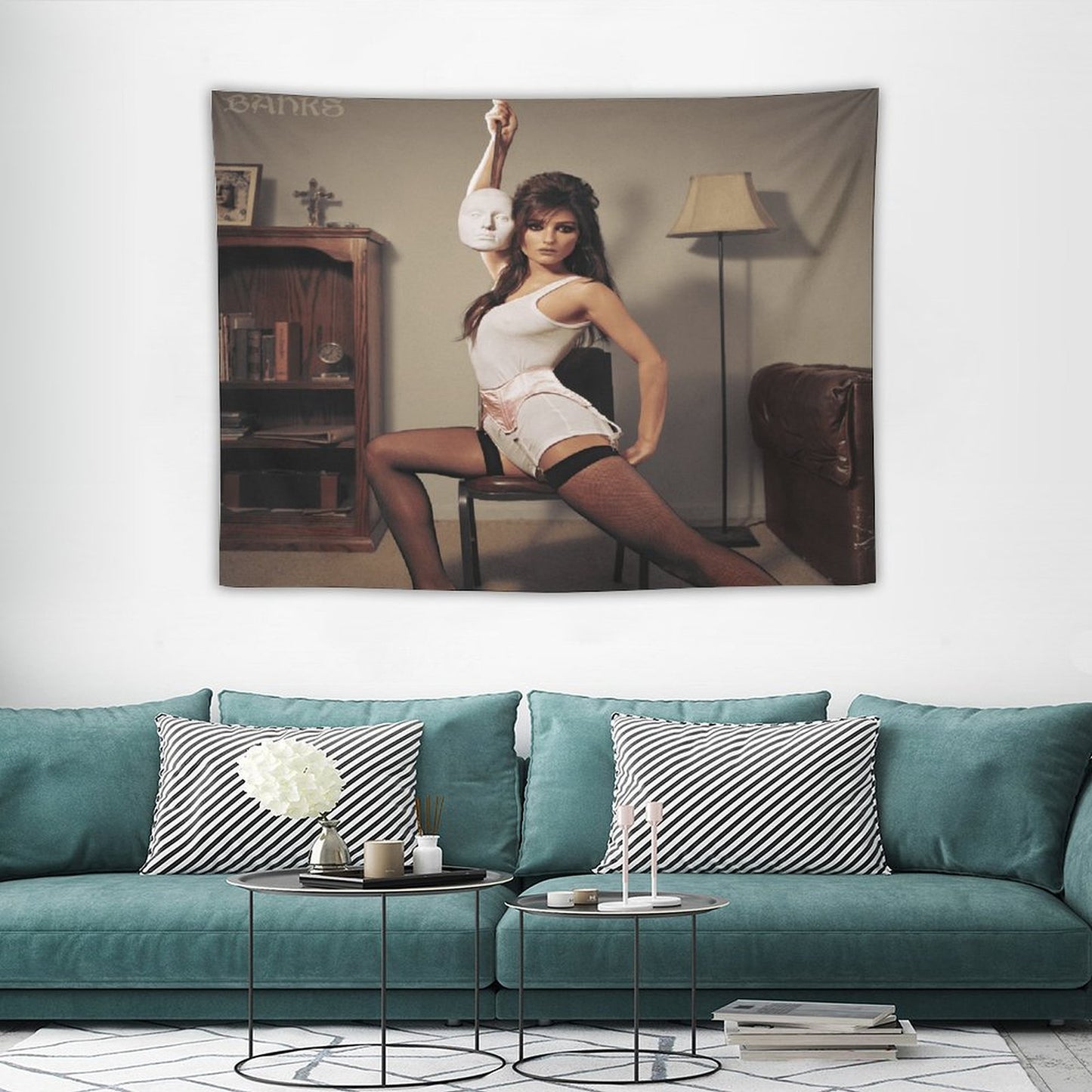 Off With Her Head Tapestry