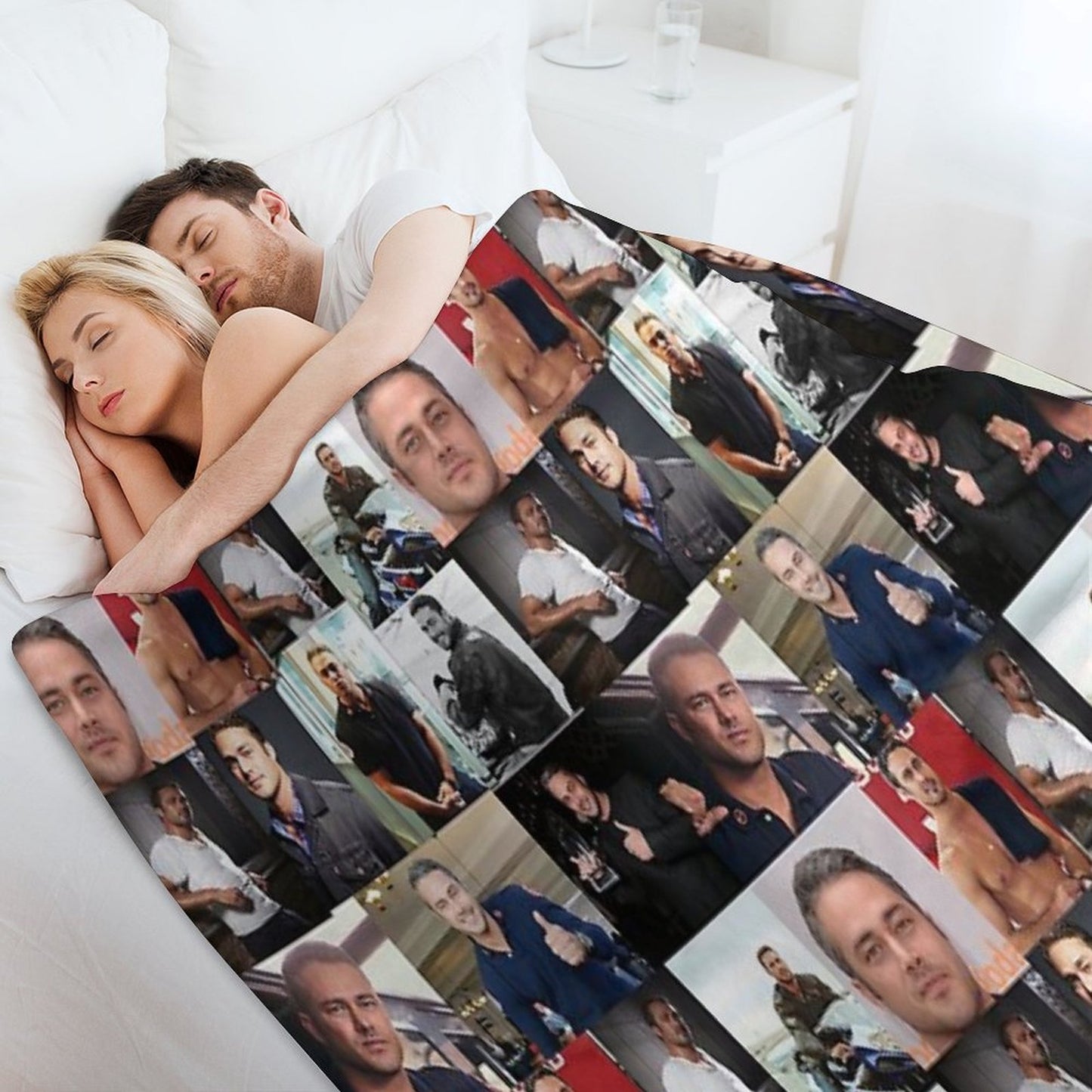 Taylor Kinney Or Kelly Severide Throw Blanket