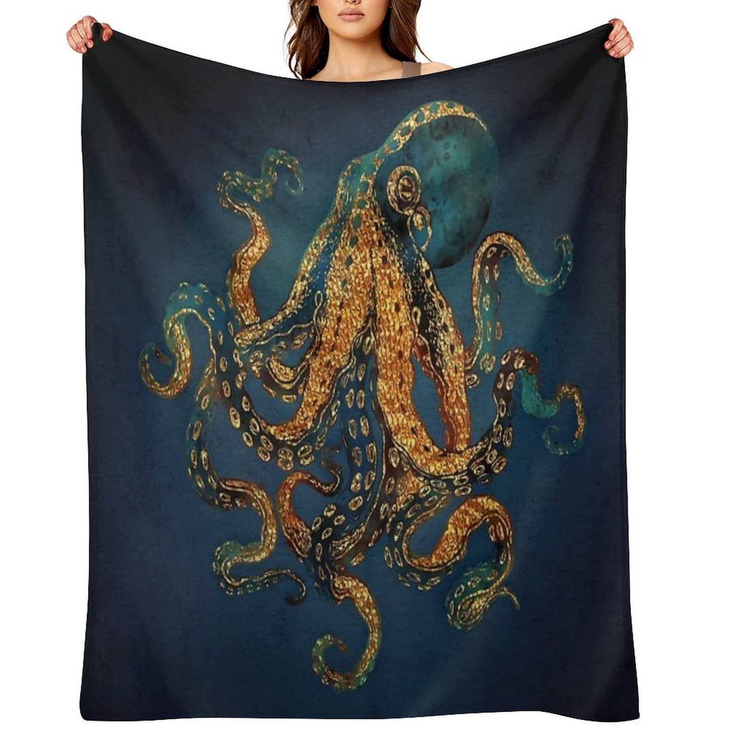 Underwater Dream IV Throw Blanket