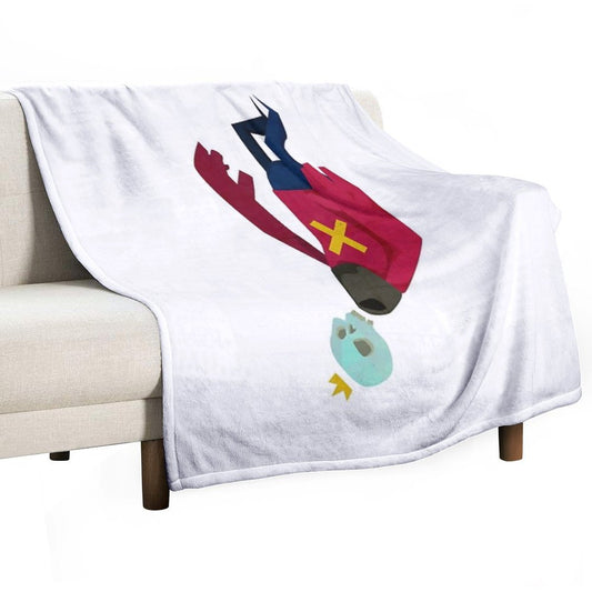 TheUpsideDownKingJr Throw Blanket
