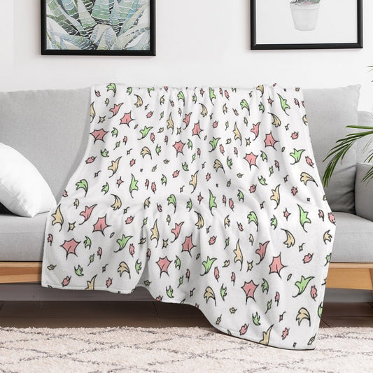 Heartstopper Leaves Throw Blanket