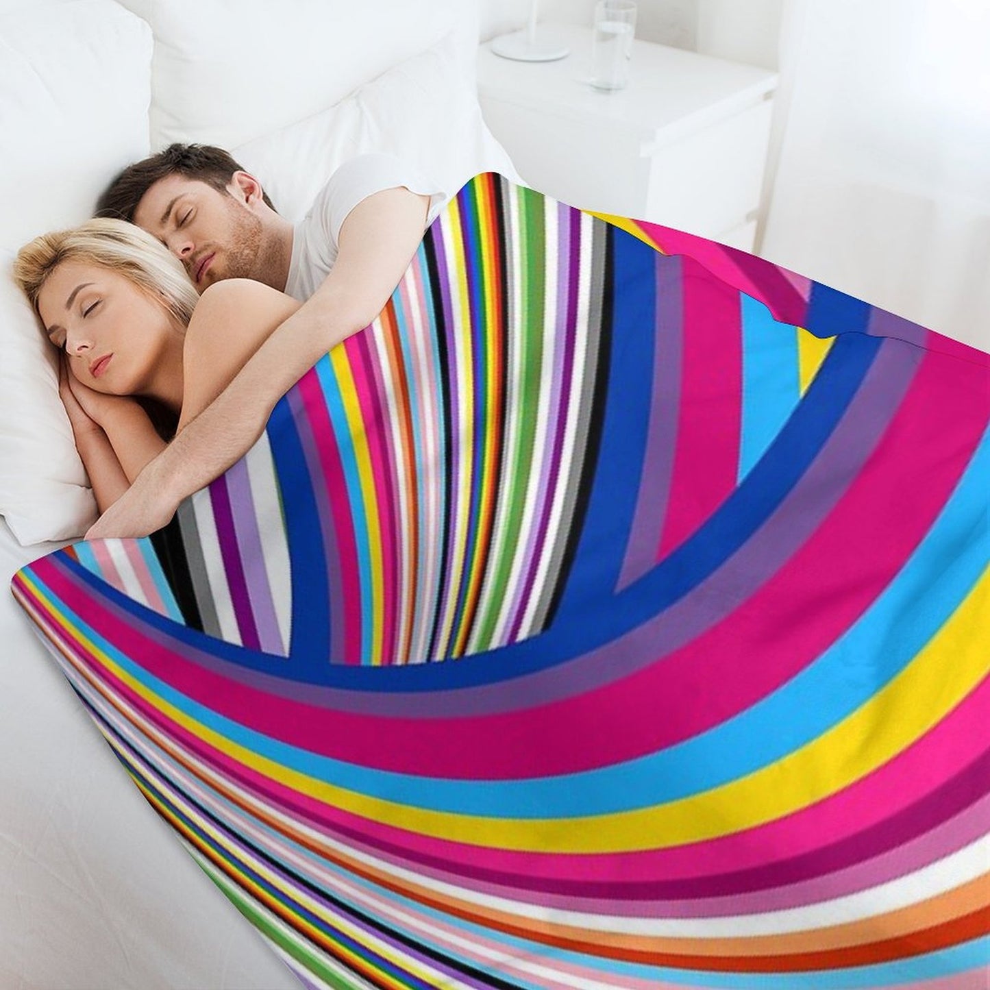 Pride Flags Throw Blanket