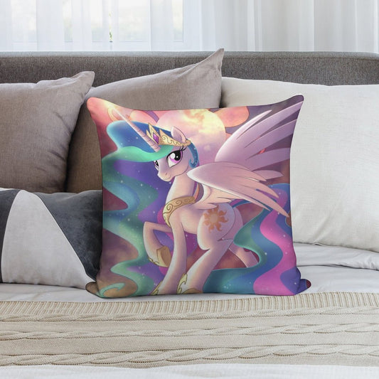 Deity of The Dawn Soft Fade-Resistant Throw Pillow