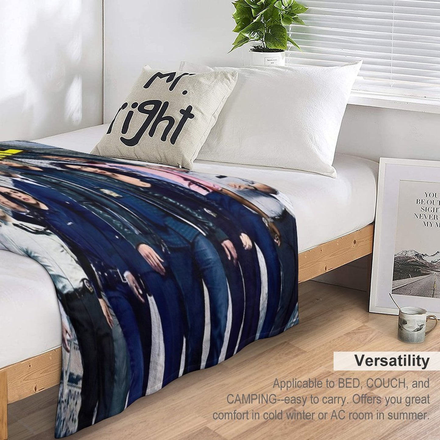 Brooklyn Nine Throw Blanket