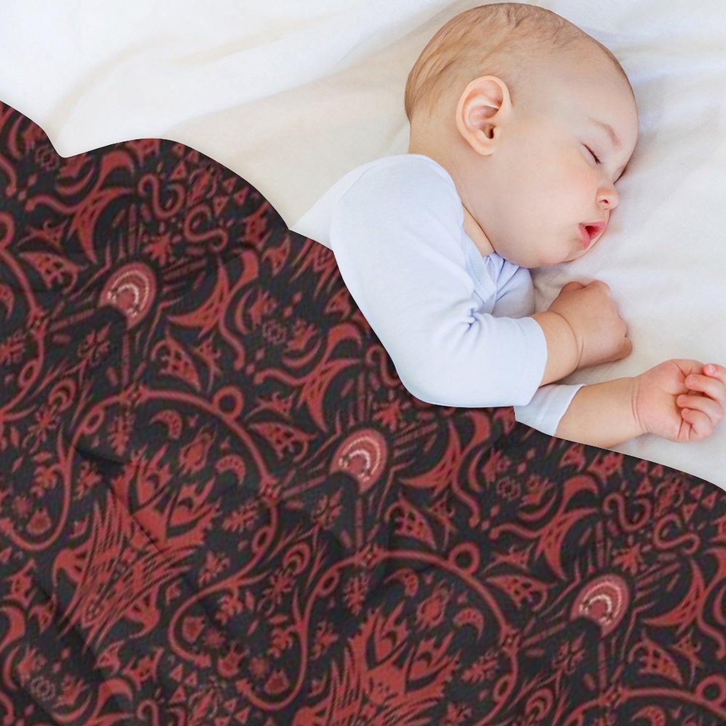 Emet-Selch's Composition Throw Blanket