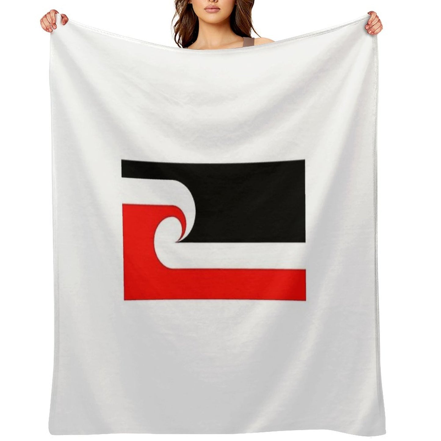 Maori Flag Throw Blanket