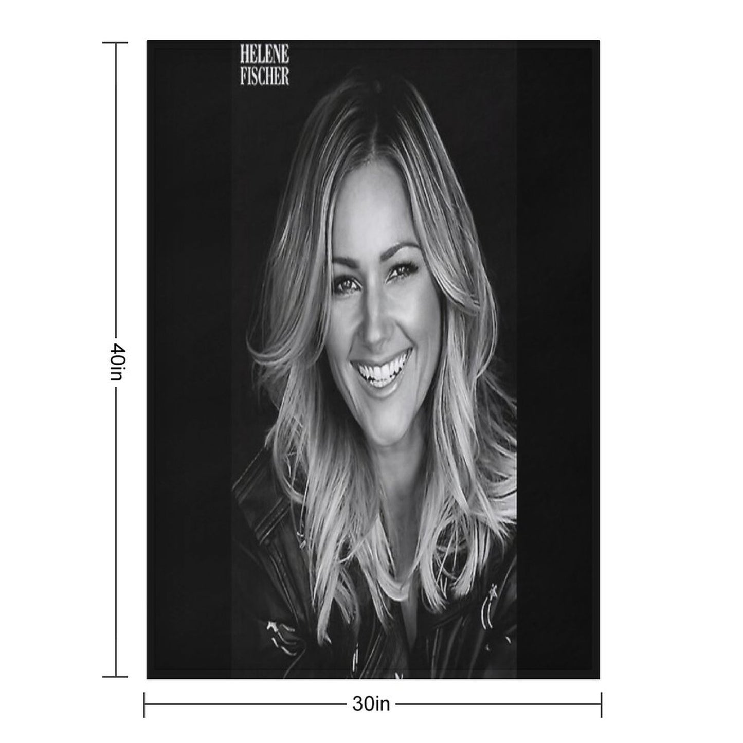 Helene Fischer Throw Blanket