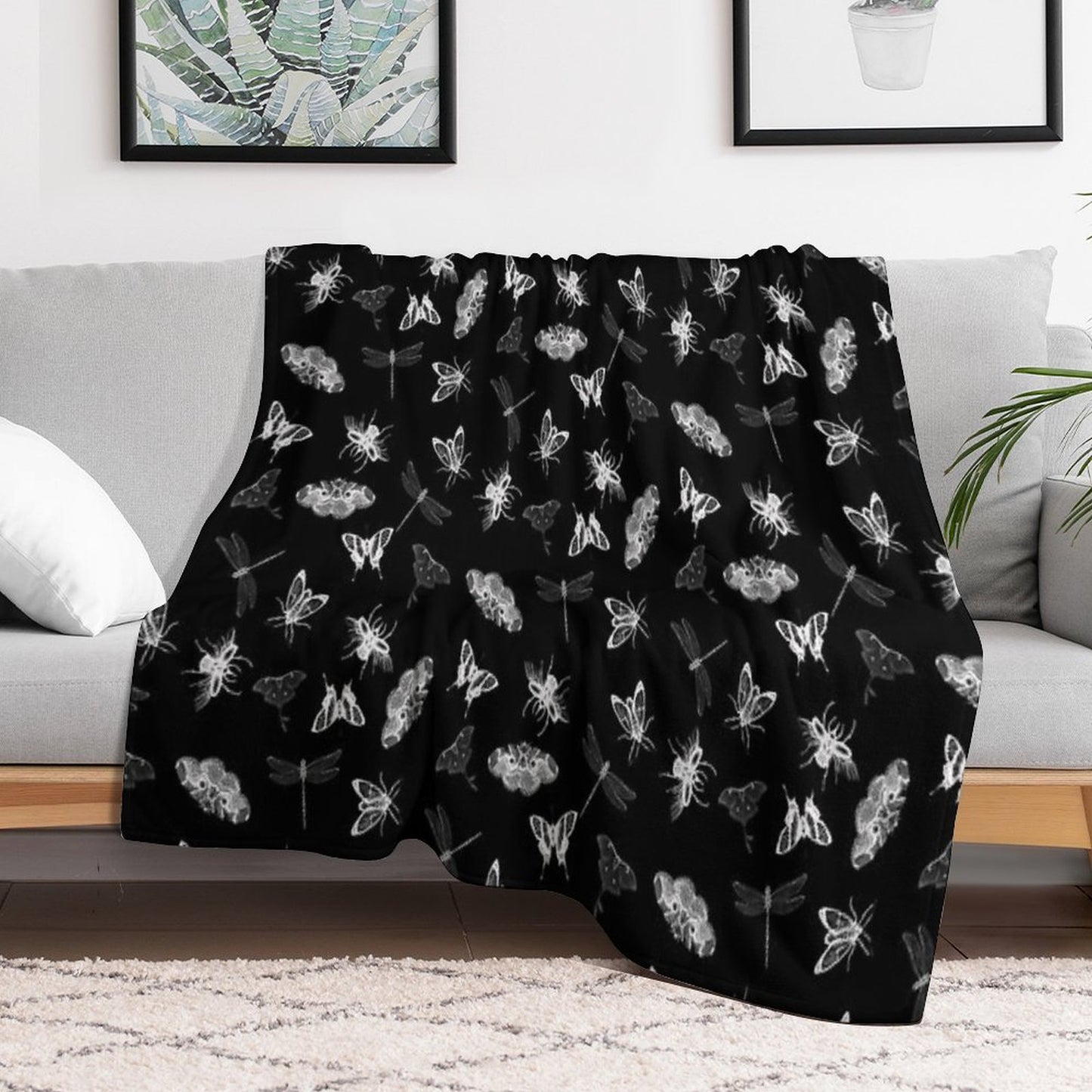 Entomologist Nightmares Throw Blanket