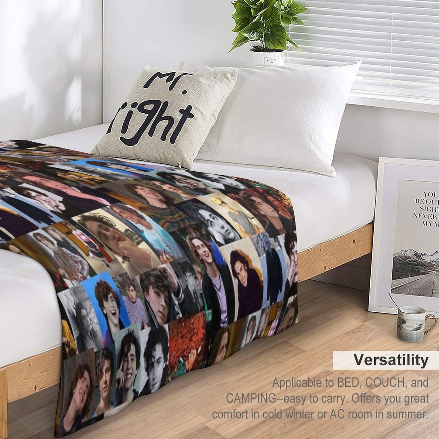 Another Timmy Collage Throw Blanket