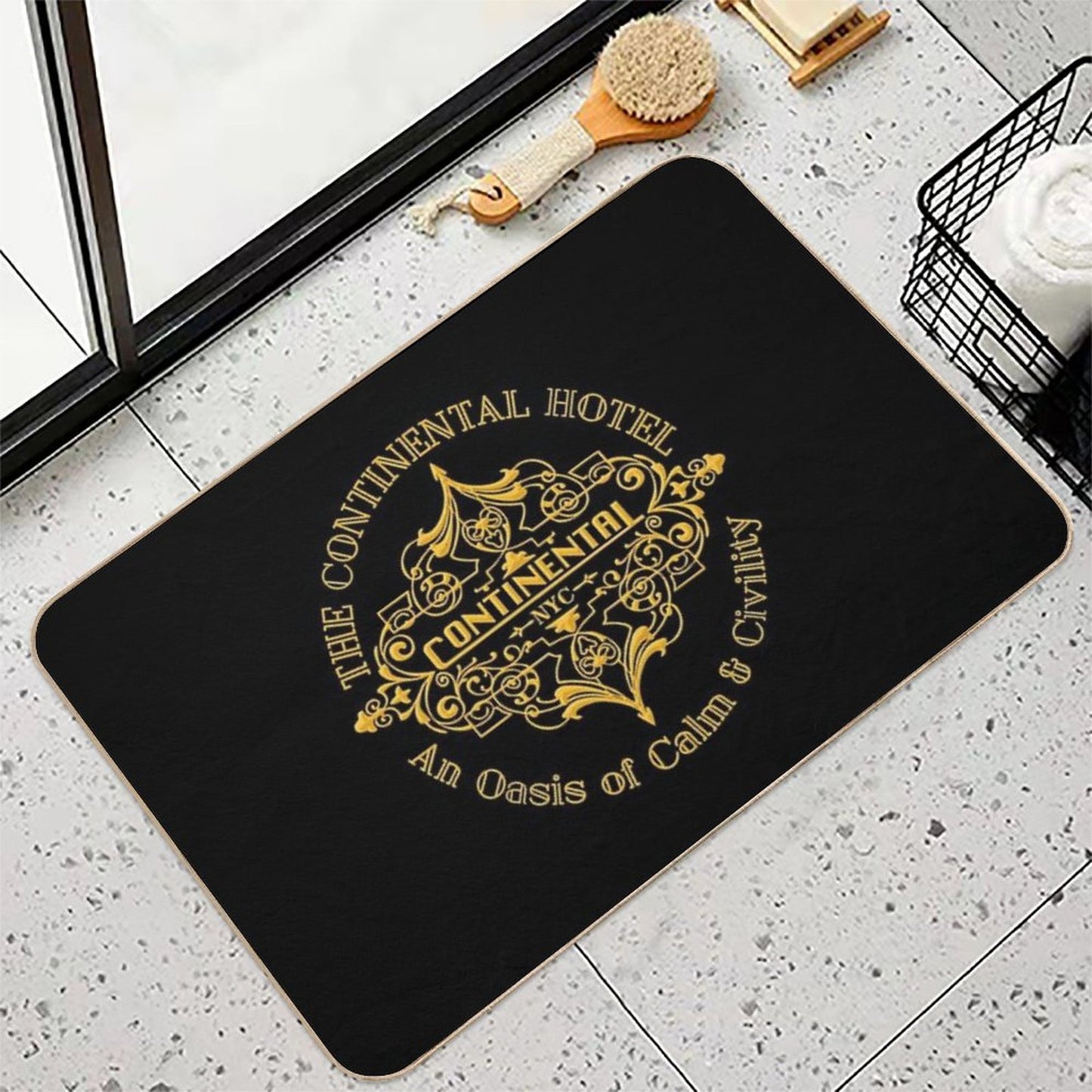 The Continental Hotel Bath Mat