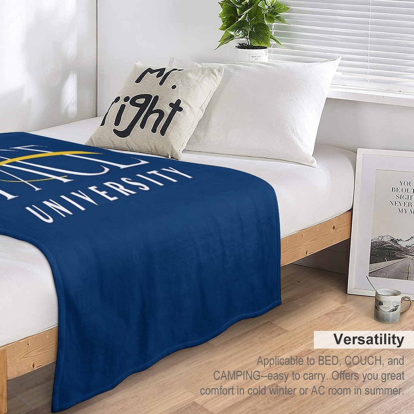 Pace University Throw Blanket