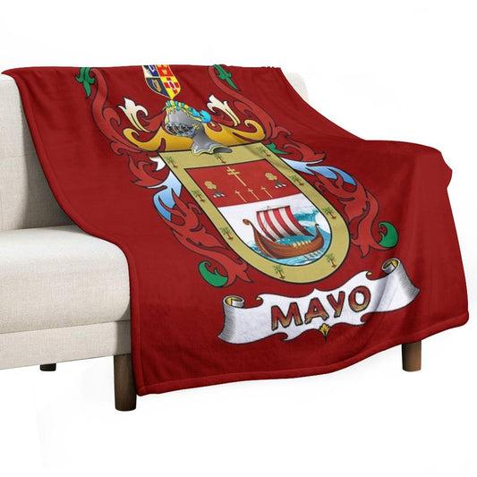 COUNTY MAYO Throw Blanket