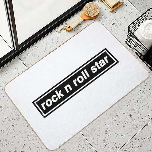 Rock N Roll Star - OASIS Band Tribute - MADE IN THE 90s Bath Mat