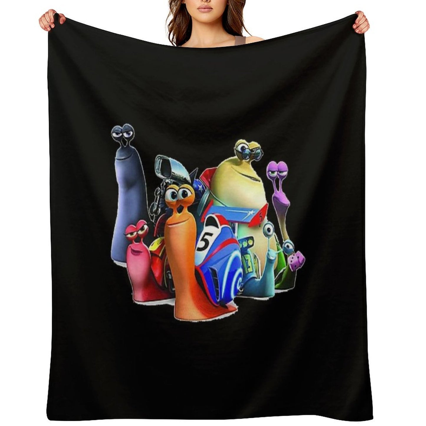 Snail Turbo Throw Blanket