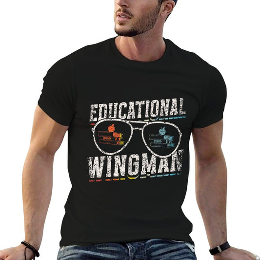 Educational Wingman Assisting Teacher Teaching Assistant T-Shirt