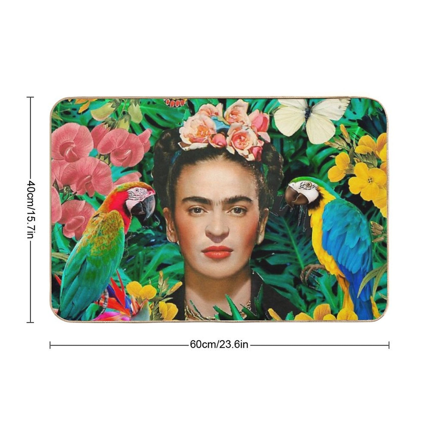 Frida Kahlo Into The Wild Bath Mat