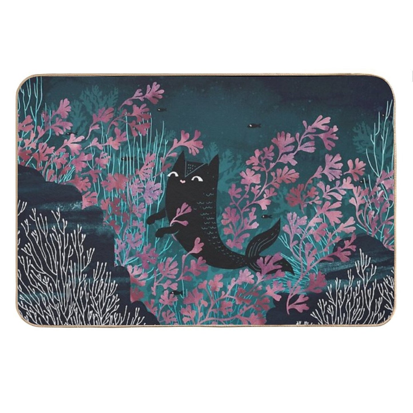 Undersea Bath Mat