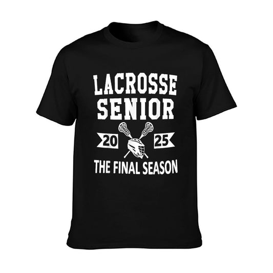 Lacrosse Senior 2025 High School Senior Night Graduation T-Shirt