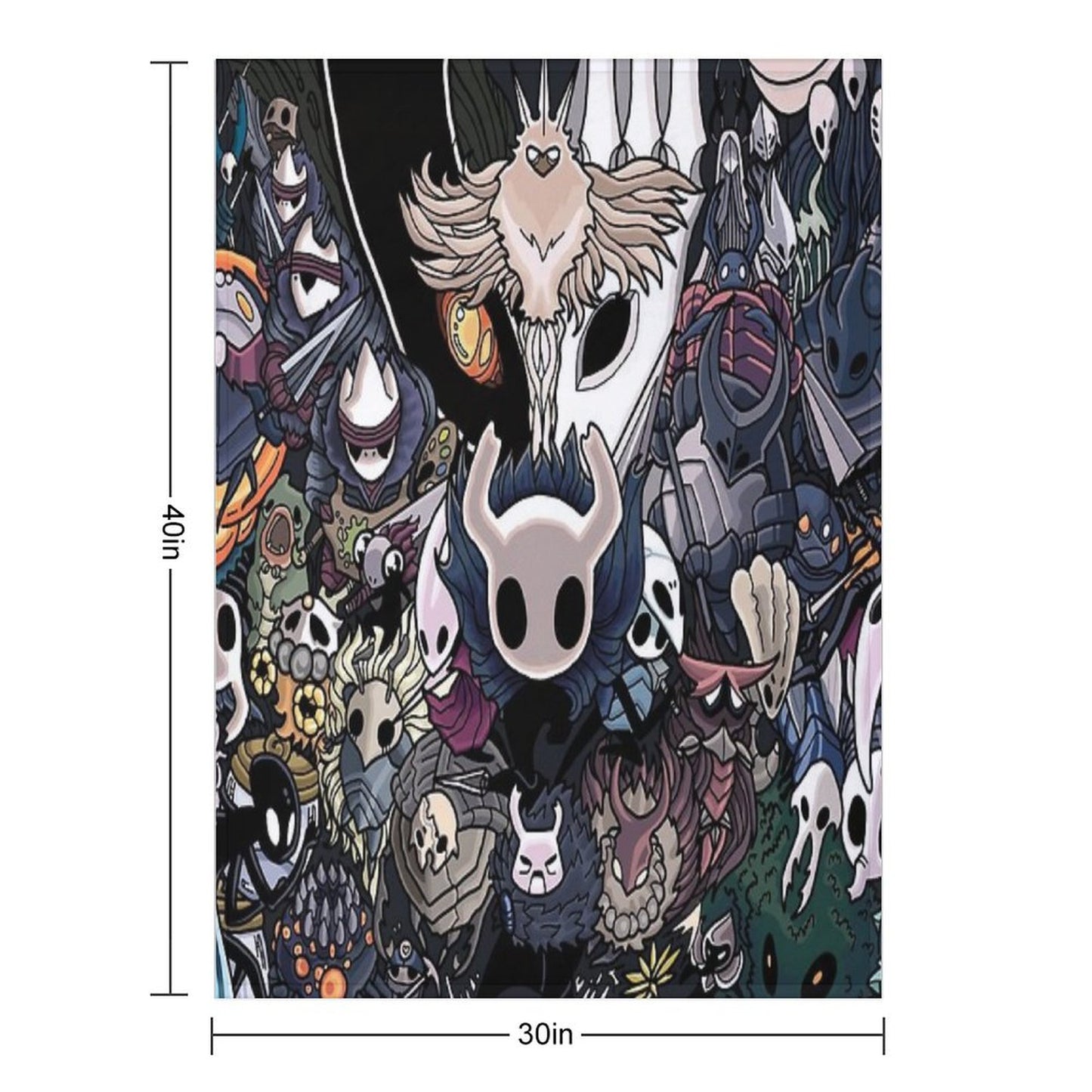 Hollow Knight Throw Blanket