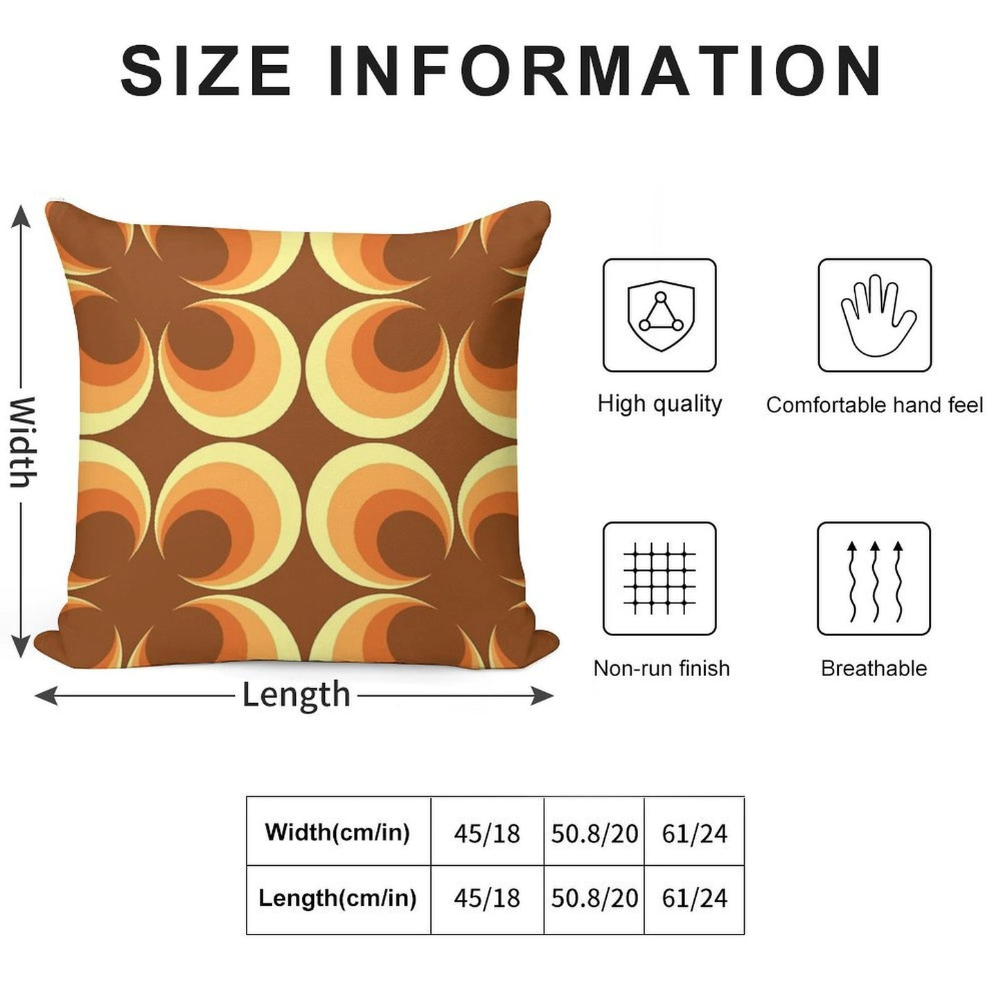 70's Retro 2 Starburst Soft Short Plush Fabric Throw Pillow