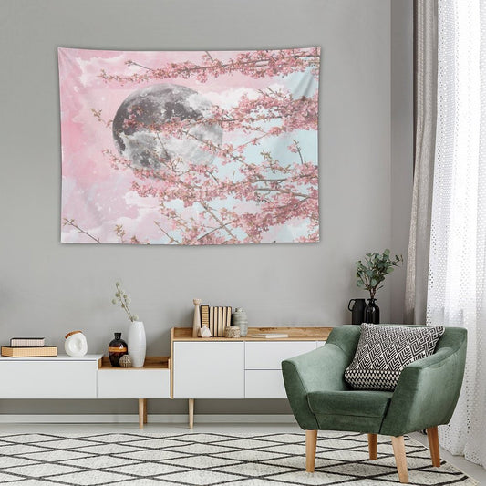Spring Moon Tapestry