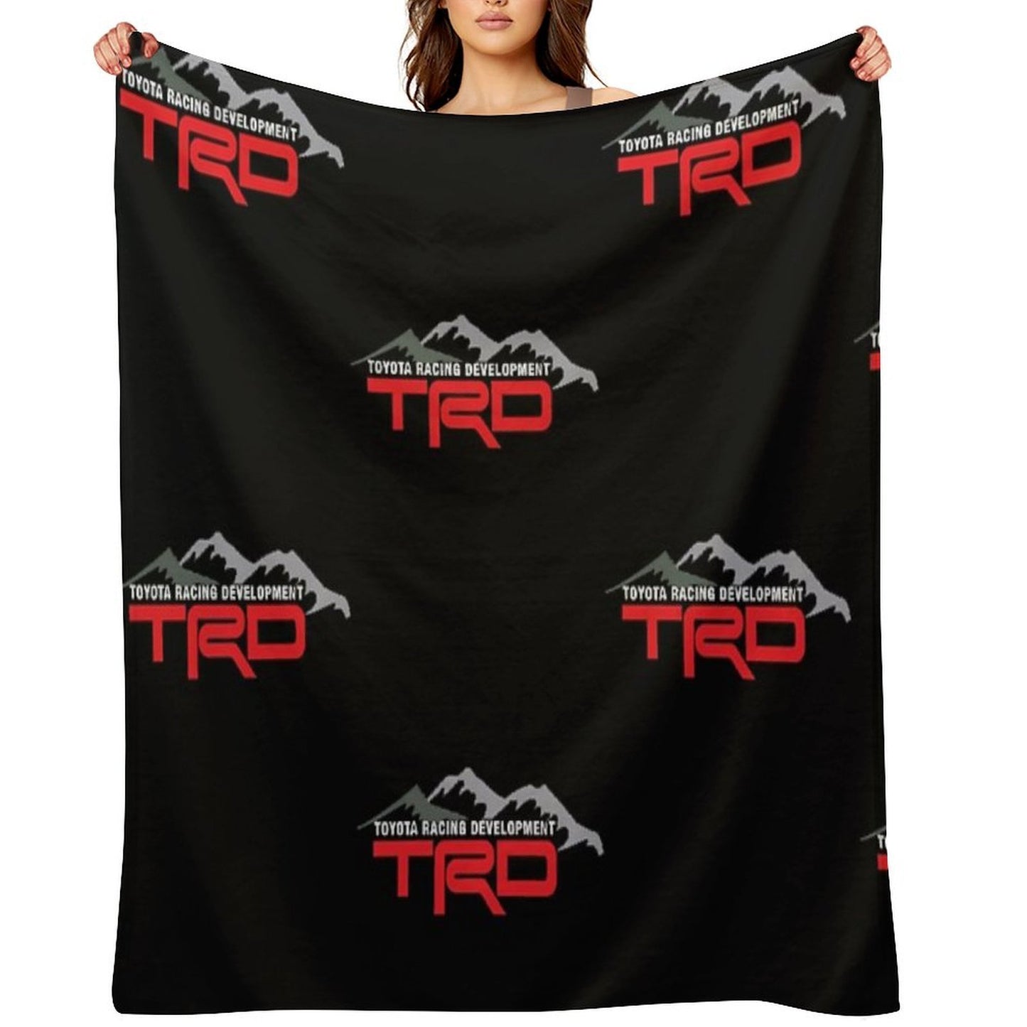 Trd Racing Development Throw Blanket