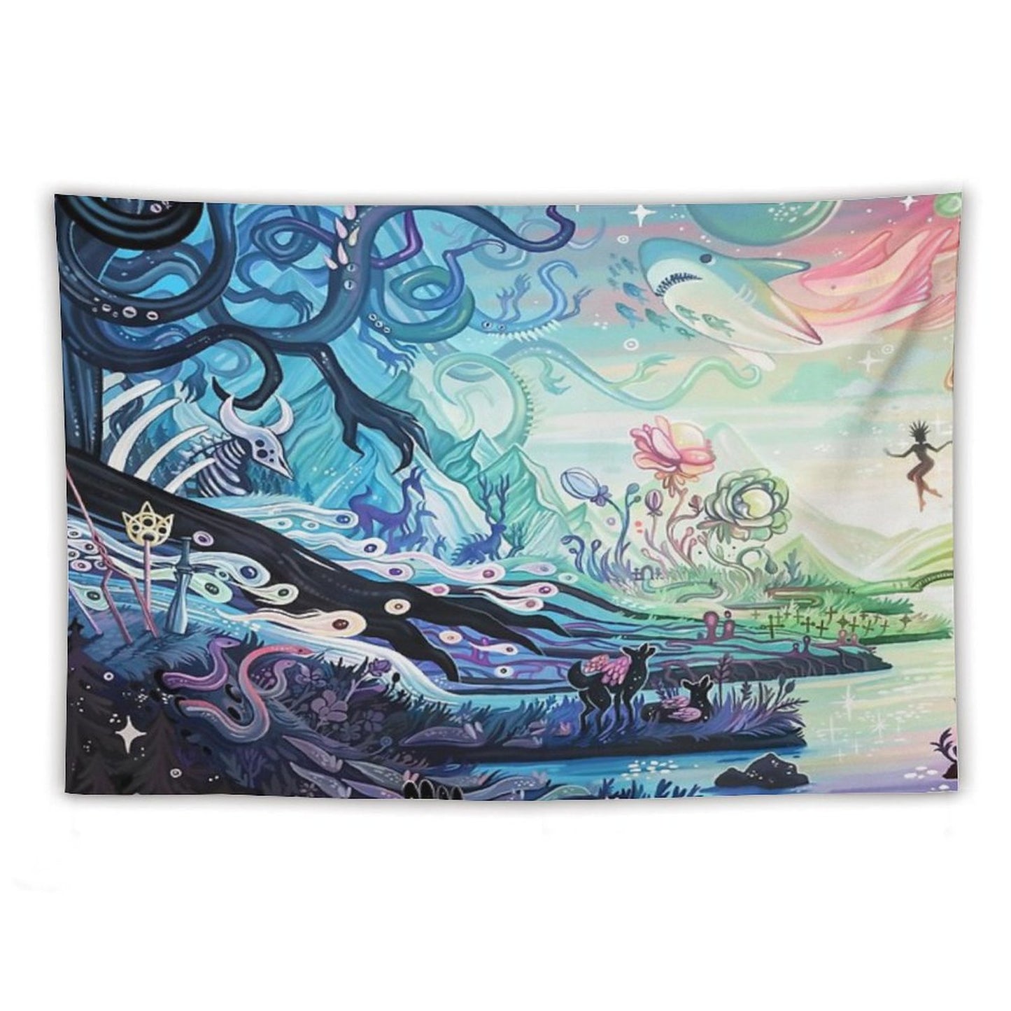 Vivid Dreaming (Left Version) Tapestry