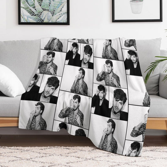 Stunning Adam Lambert Throw Blanket