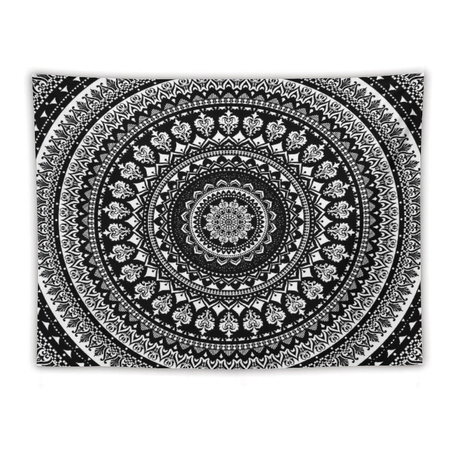 Mandala Monochrome 2 Tapestry