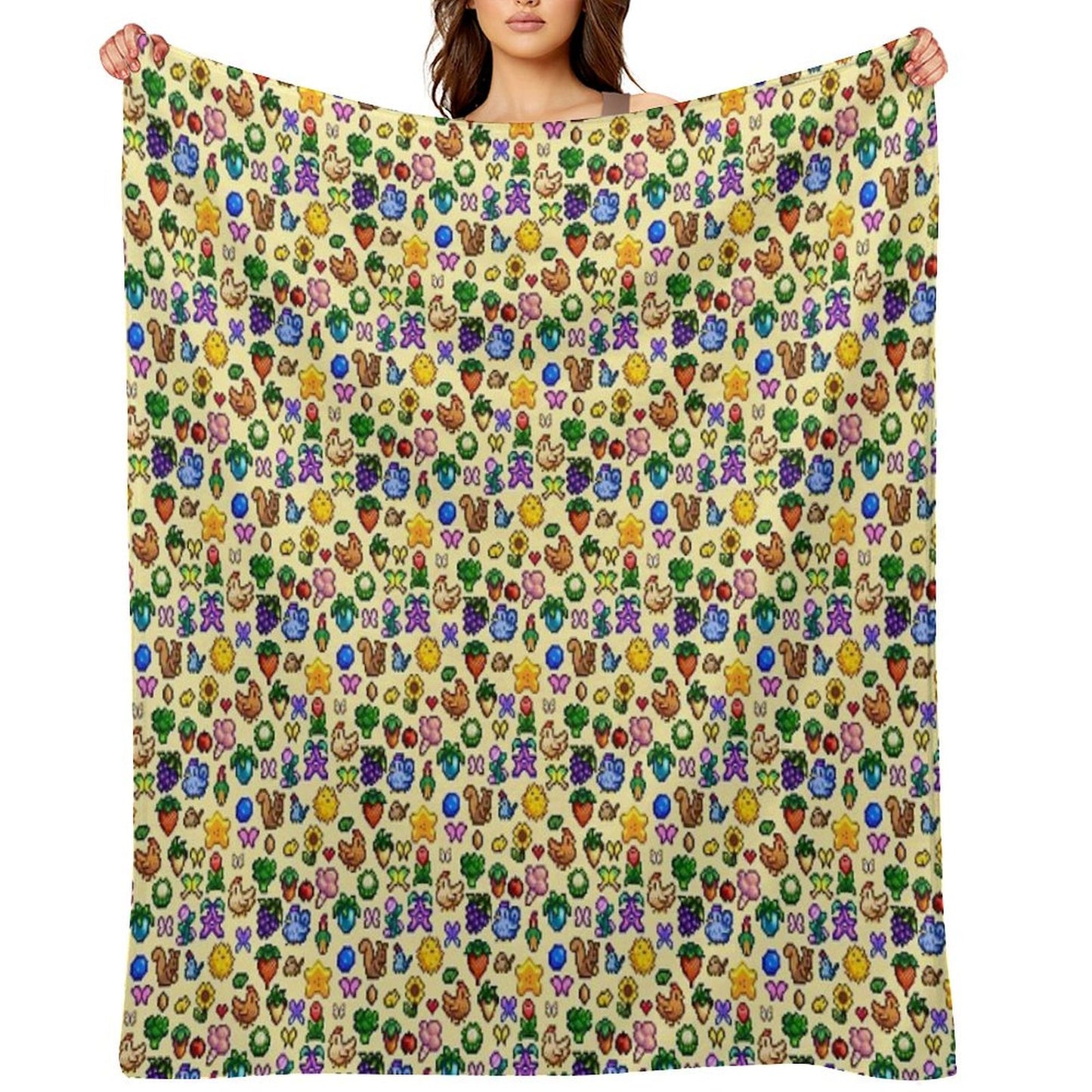 Stardew Valley Throw Blanket