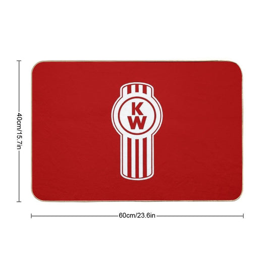 Kenworth Truck Logo Bath Mat