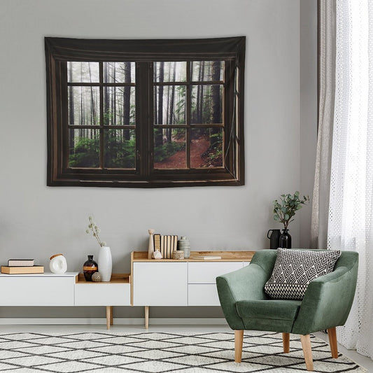 Forest Window Tapestry