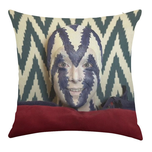 I'm A Chair Beech Linen Throw Pillow Cover