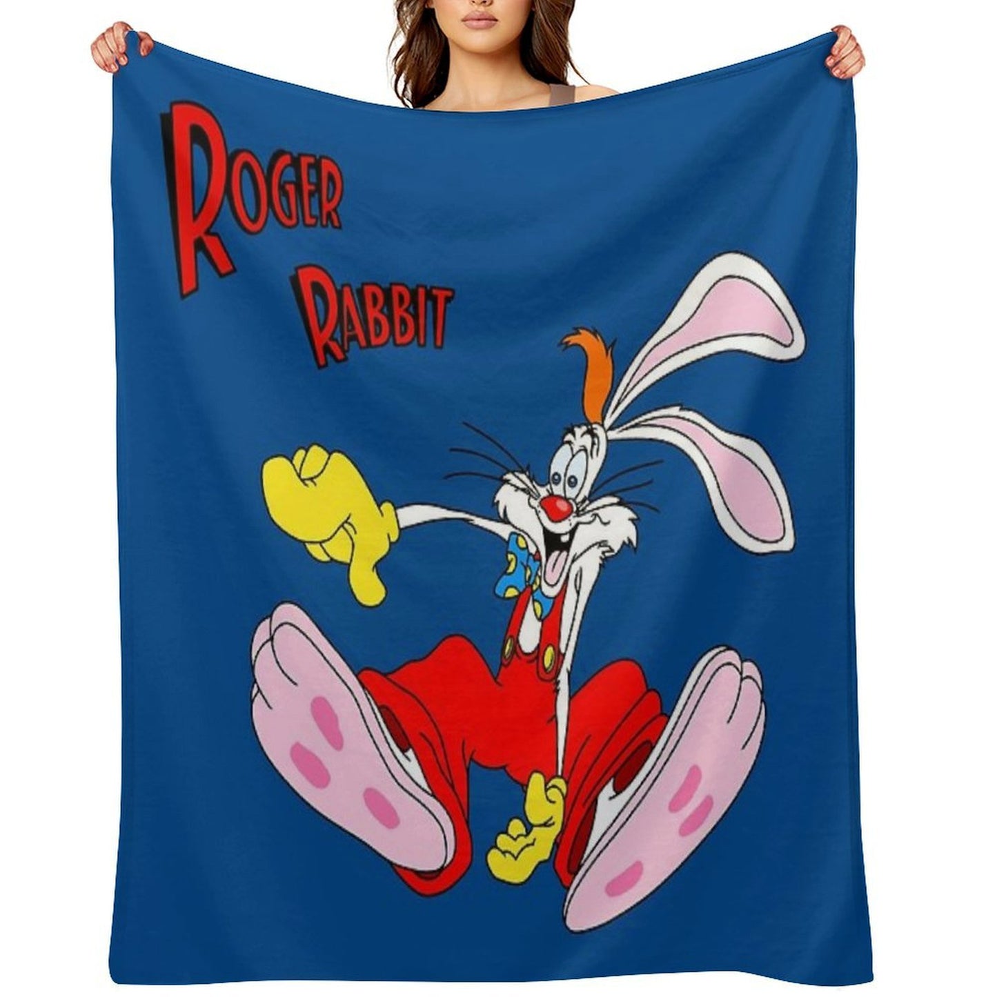 Roger Rabbit I Throw Blanket