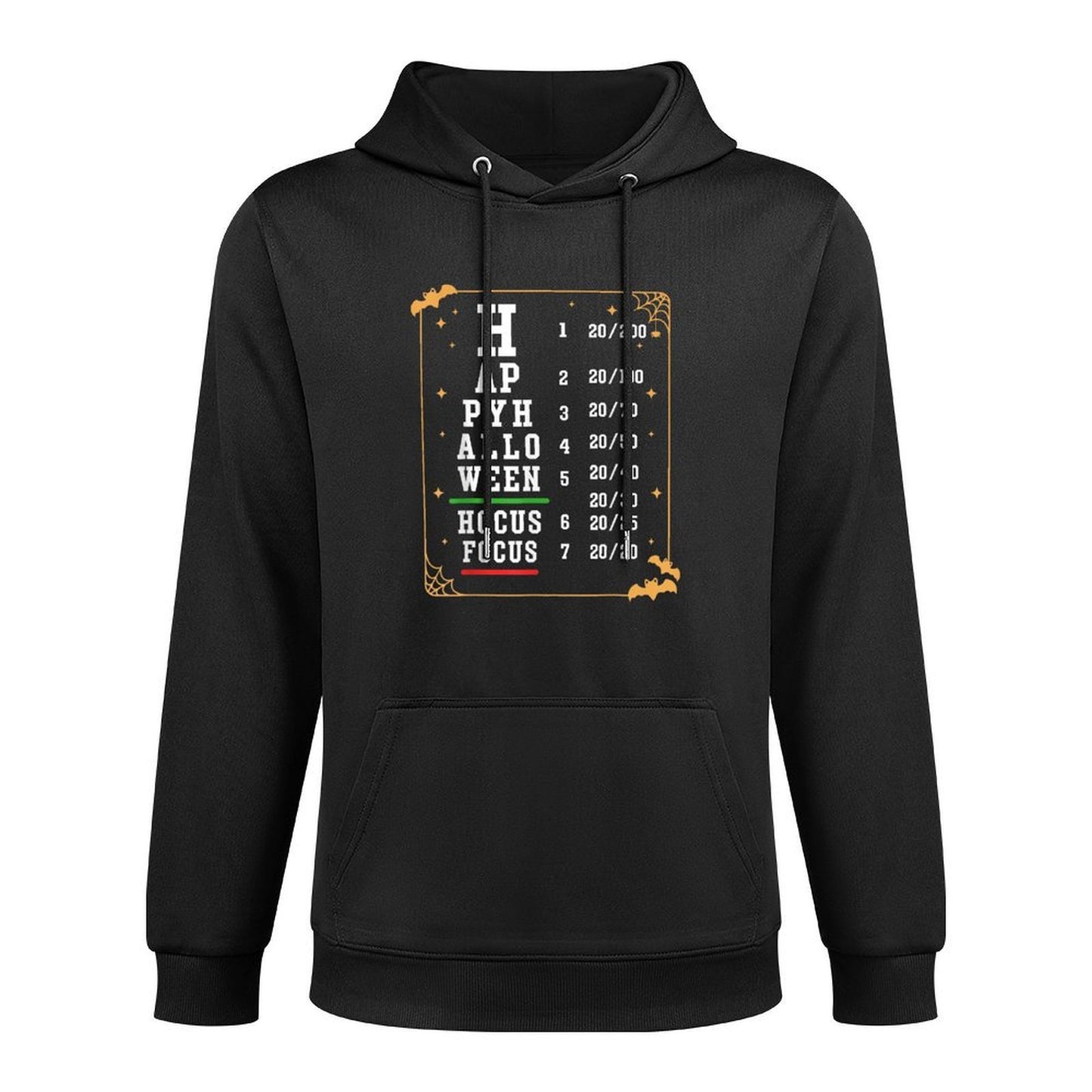 Optometry Halloween Spooky Ophthalmologist Funny Eye Doctor Breathable Fabric Hoodie