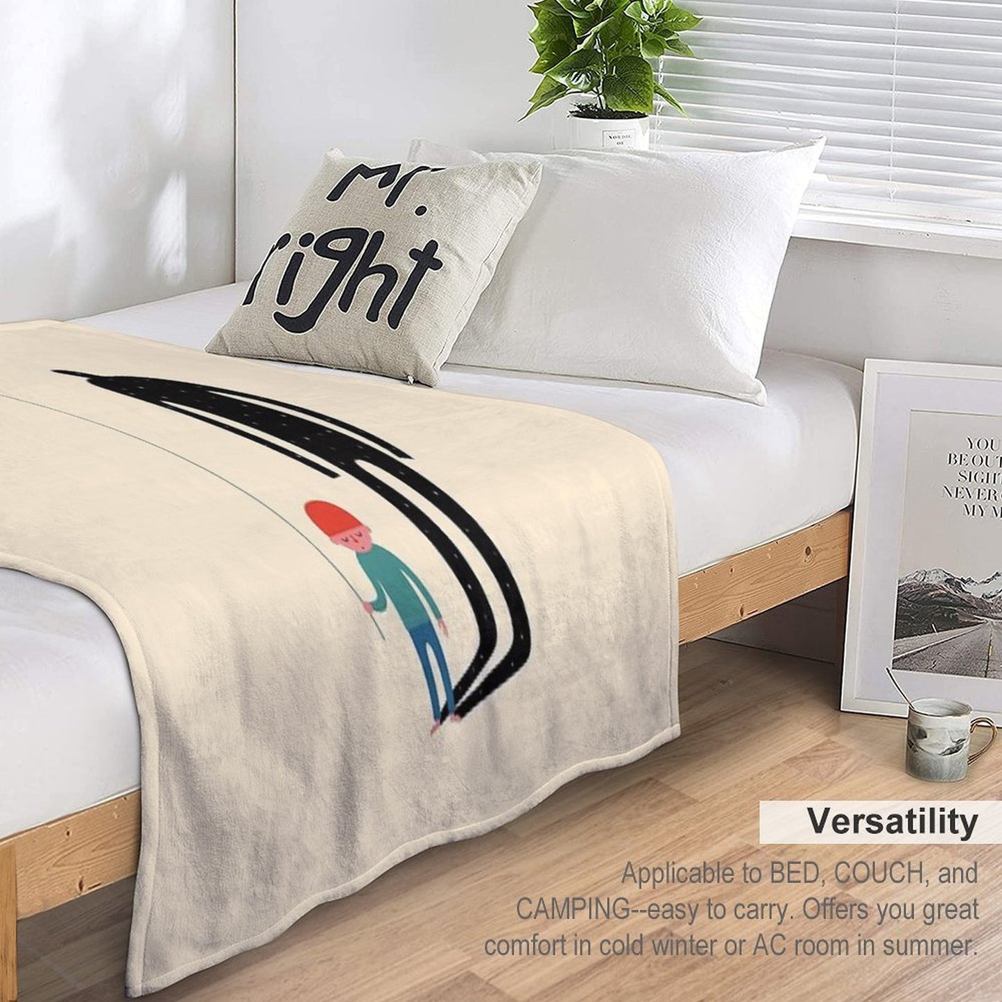 Grow Up Throw Blanket