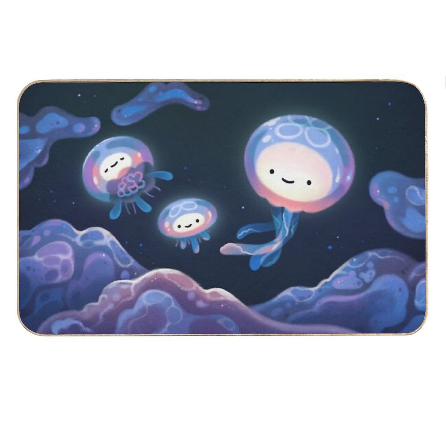 Full Moons Bath Mat