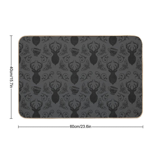 Silence of The Stag Bath Mat