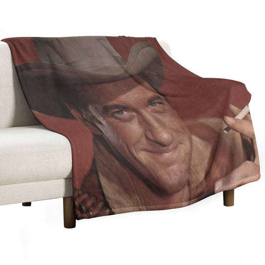 Gunsmoke Throw Blanket