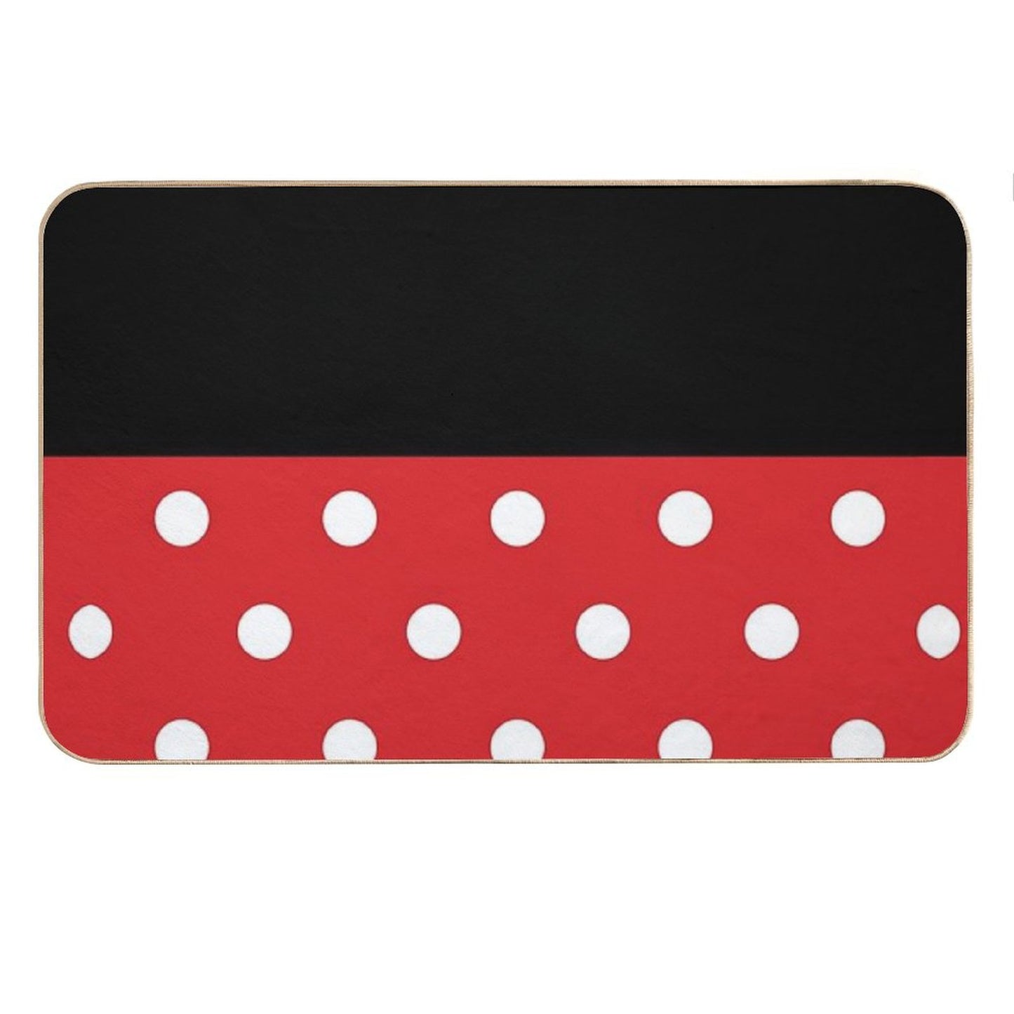 It All Started with Three Circles - Skirt Bath Mat
