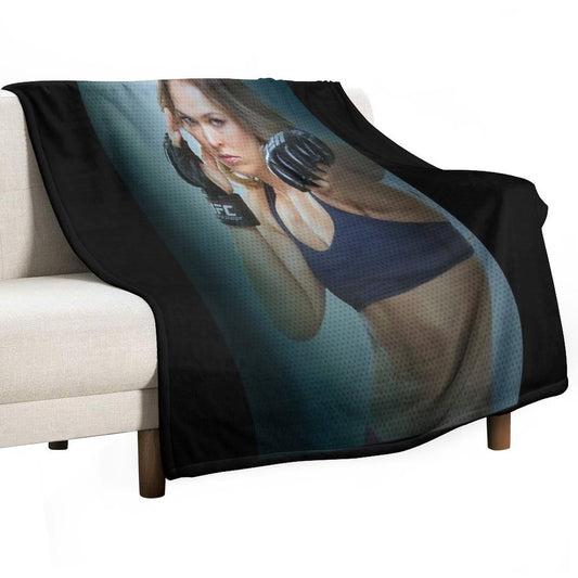 Ronda Rousey Throw Blanket